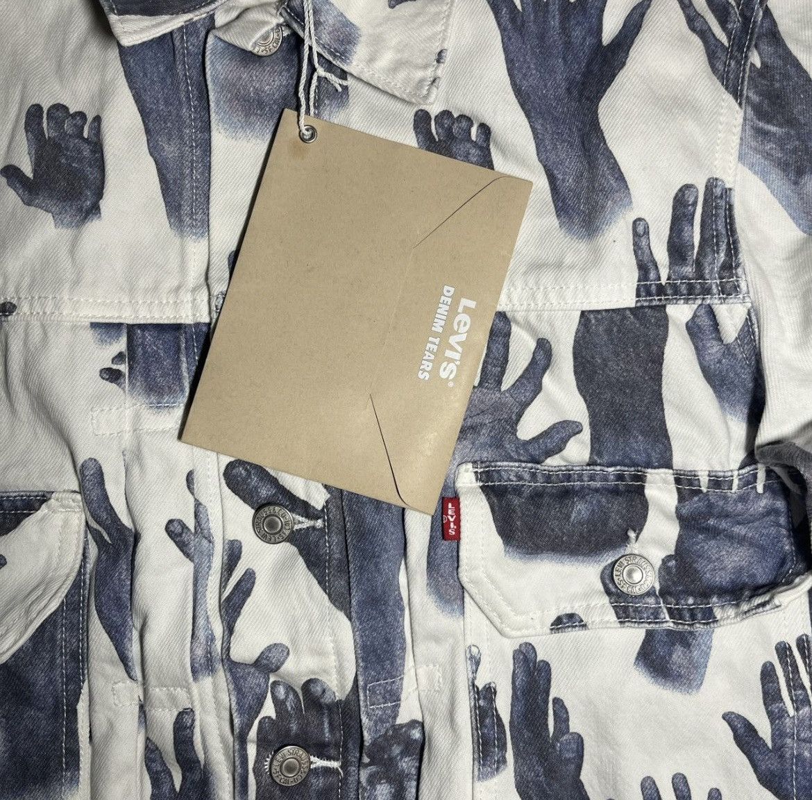 DENIM TEARS × Levi's Denim Tears x Levi’s type-2 Indigo hands denim jacket Size US M / EU 48-50 / 2 - 4 Thumbnail