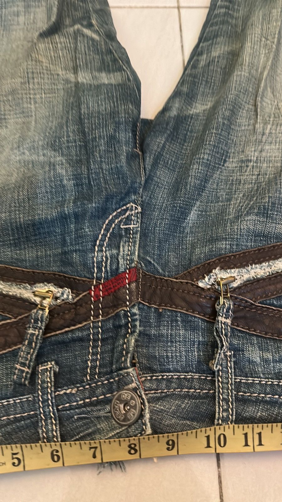 Marithe + Francois Girbaud Weird jeans by marithe francois girbaud made japan Size US 32 / EU 48 - 7 Thumbnail