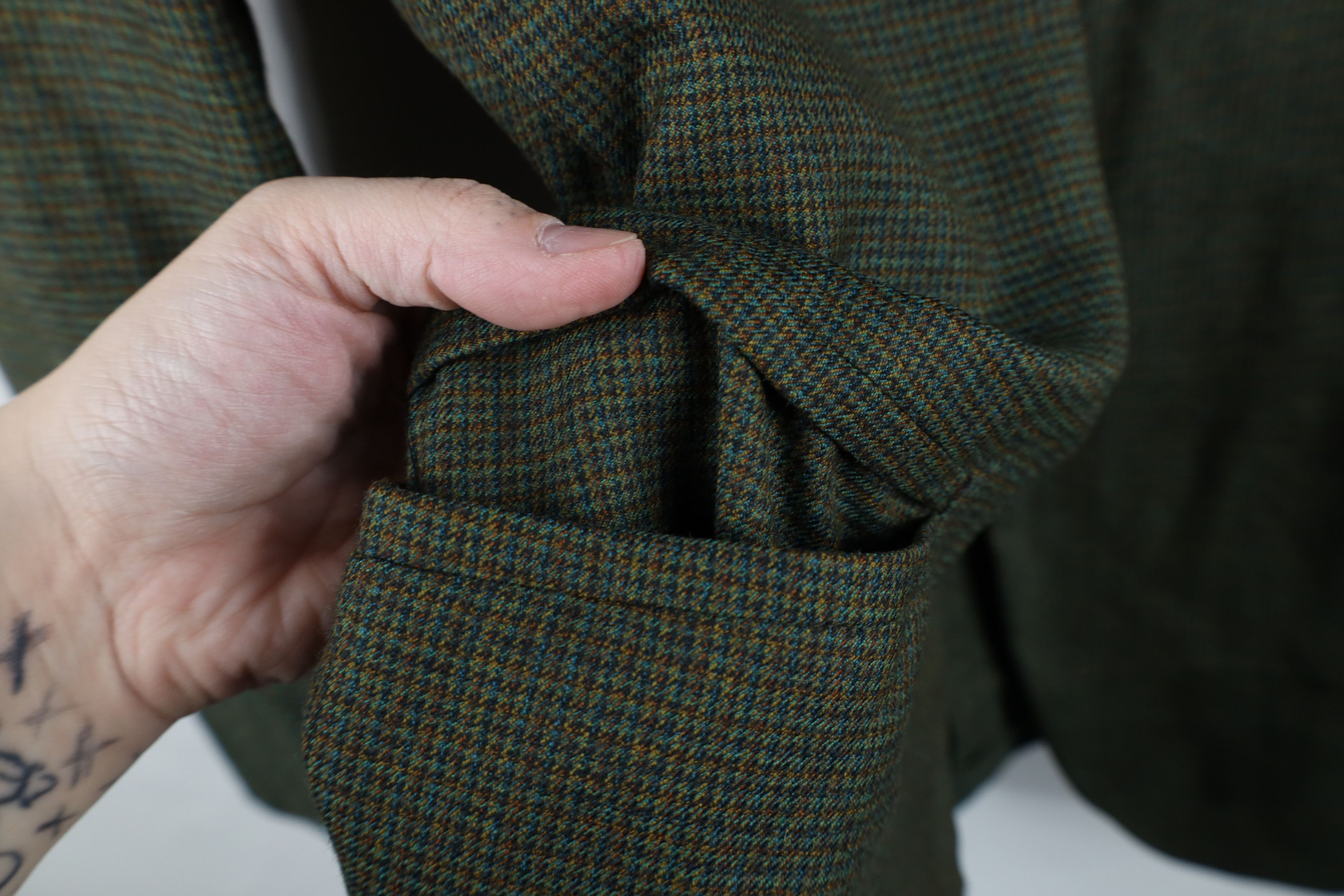 Vintage Vintage 50s 60s Rockabilly Houndstooth Blazer Jacket USA Size US XL / EU 56 / 4 - 7 Thumbnail