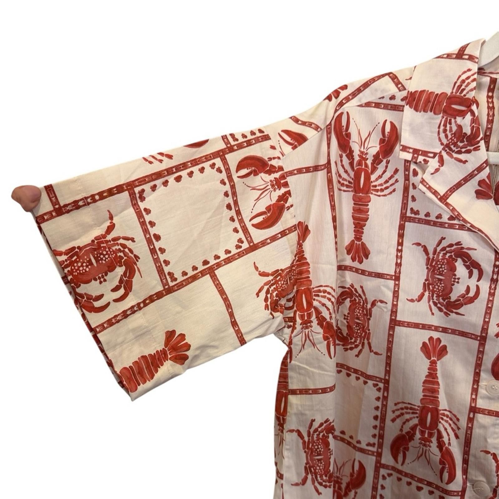 Other Mus & Bombon Lobster and Crab Summer Cotton Shirt sz M Size M / US 6-8 / IT 42-44 - 2 Thumbnail