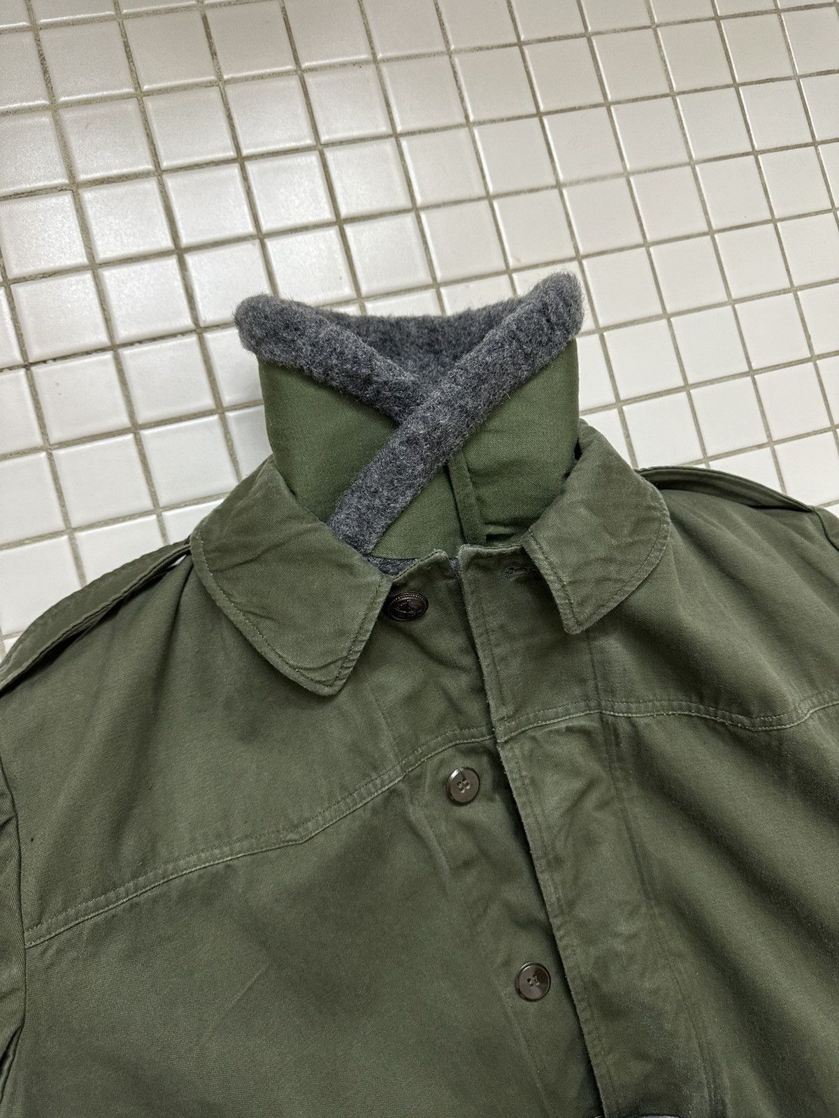 Vintage 60s Military Jacket liner with Shell Size US M / EU 48-50 / 2 - 9 Thumbnail
