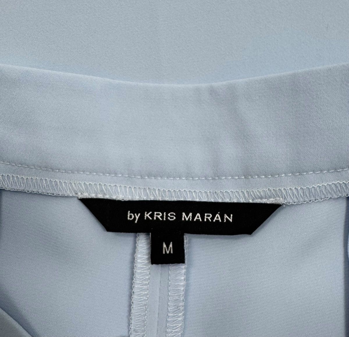 Designer By Kris Maran Flared Dress Pants Silk Blend Polyester size M Size 34" / US 12 / IT 48 - 10 Thumbnail