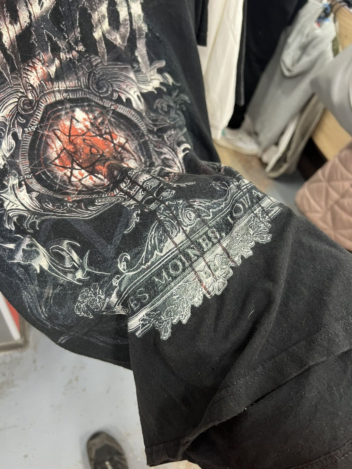 Slipknot Slipknot Big Print Vintage Des Mointes Pentagram band tee Size US M / EU 48-50 / 2 - 4 Thumbnail