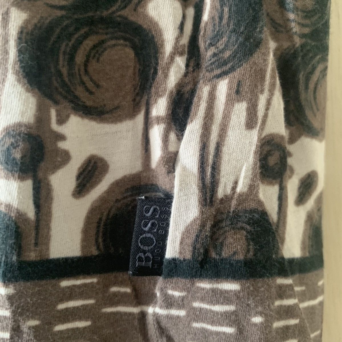 Hugo Boss Boss by Hugo Boss Abstract Art Pattern Women's Tee Size S / US 4 / IT 40 - 5 Thumbnail