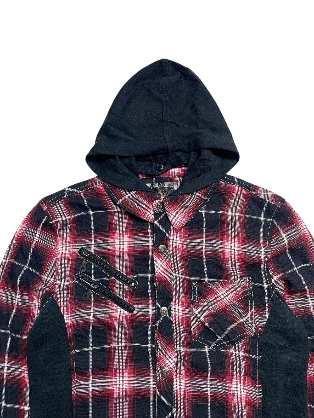 14th Addiction 31040=Skkone - Gothic Style Button shirt Size US M / EU 48-50 / 2 - 2 Thumbnail