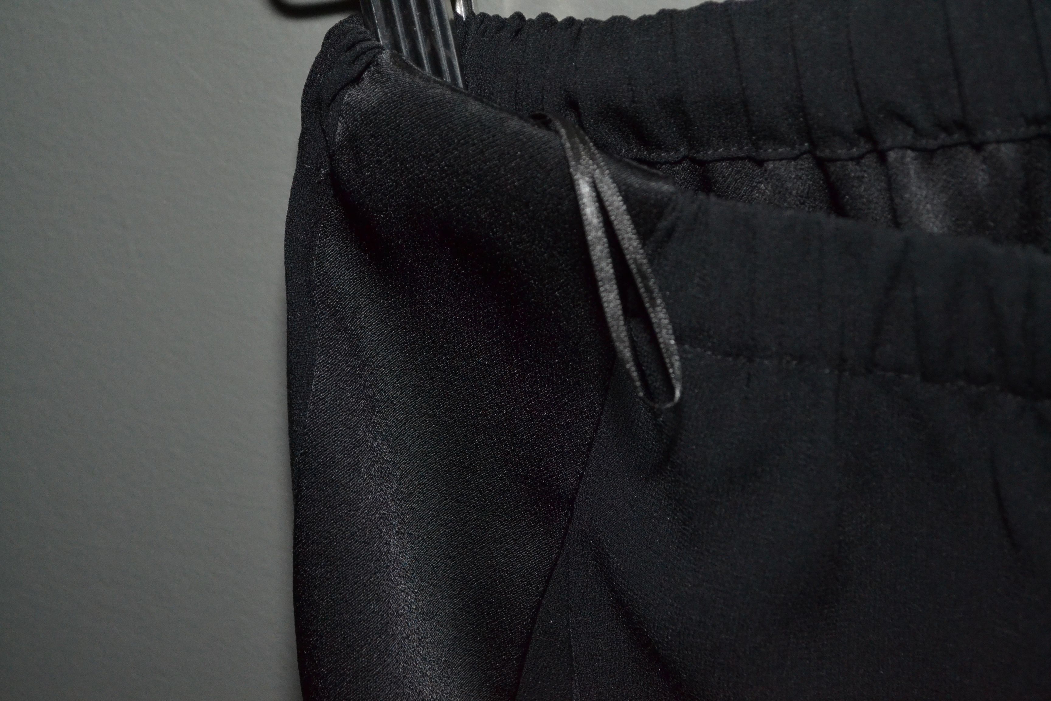 Kenzo Kenzo Black Casual Trousers Pants Women's 40 Side Stripe Size 27" / US 4 / IT 40 - 7 Thumbnail