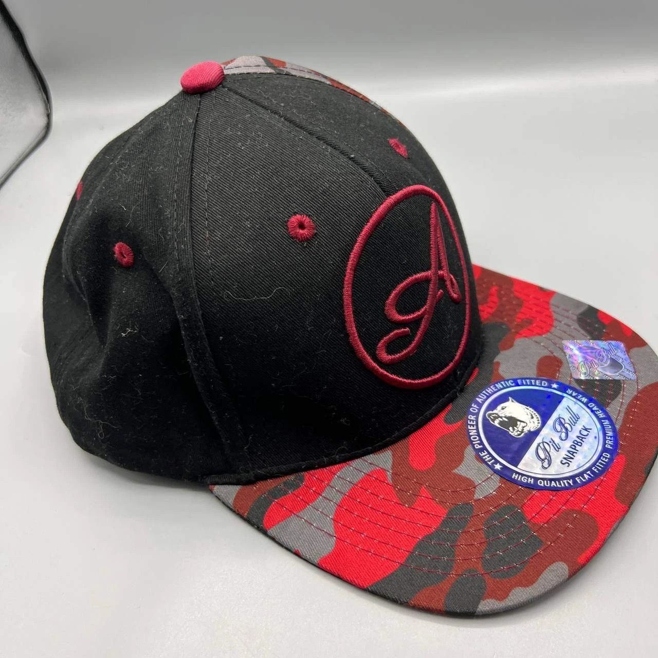 Other Atlanta Braves Hat Men Embroidered MLB Pit Bull Snap Back Size ONE SIZE - 3 Thumbnail