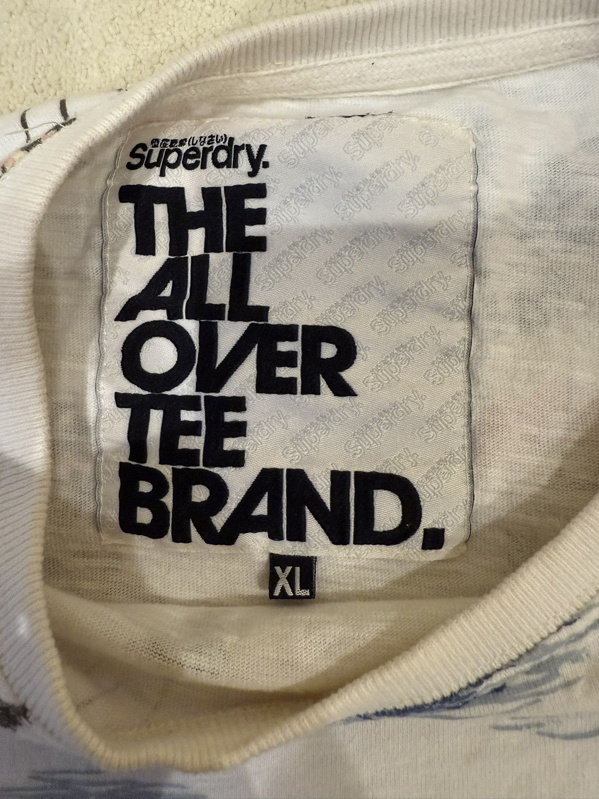 Superdry Superdry Palm Island Print T-Shirt Size US XL / EU 56 / 4 - 3 Thumbnail