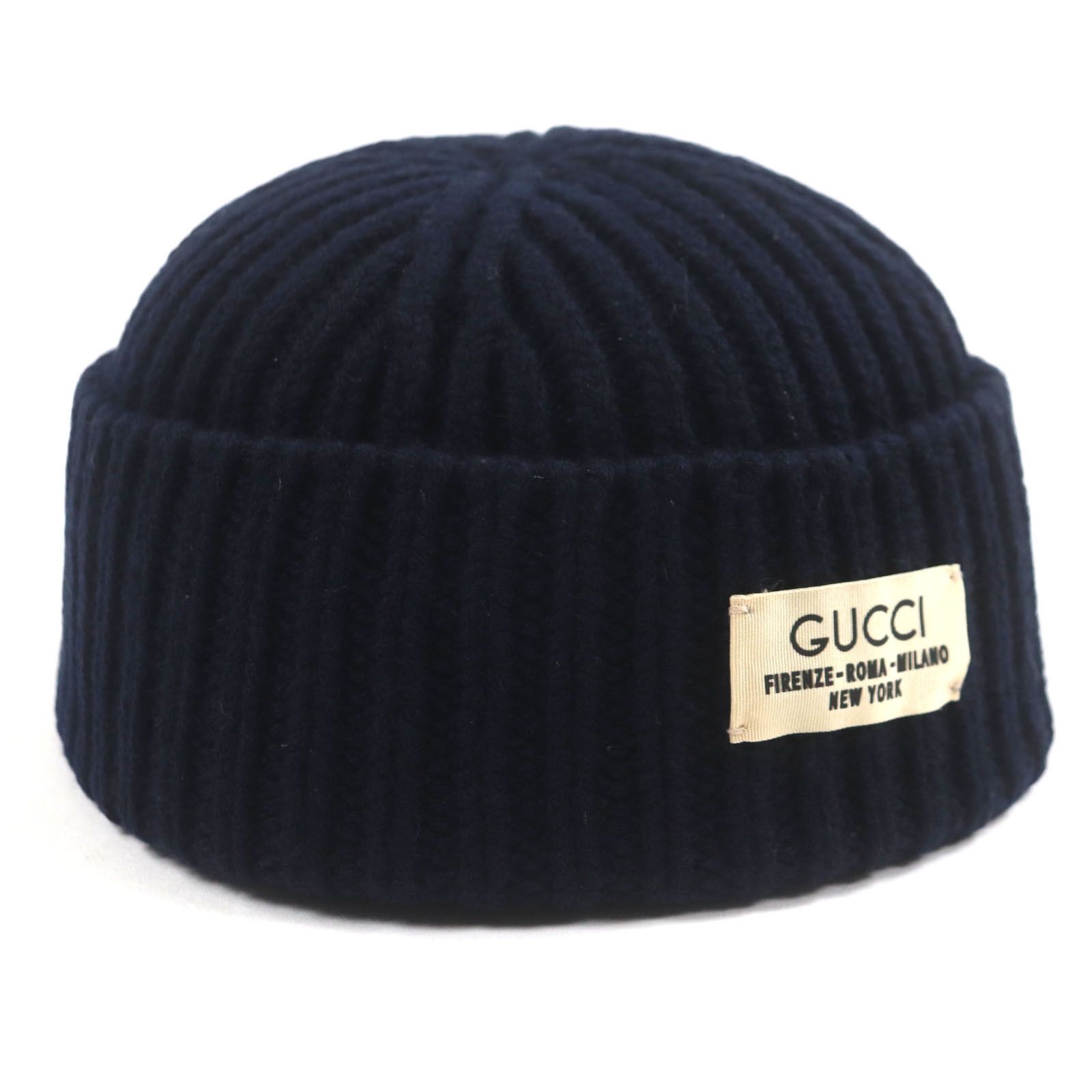 Gucci Gucci Gucci Knit cap Wool Hat Cotton Hats 759059 DUTY FREE for USA Size ONE SIZE - 1 Thumbnail
