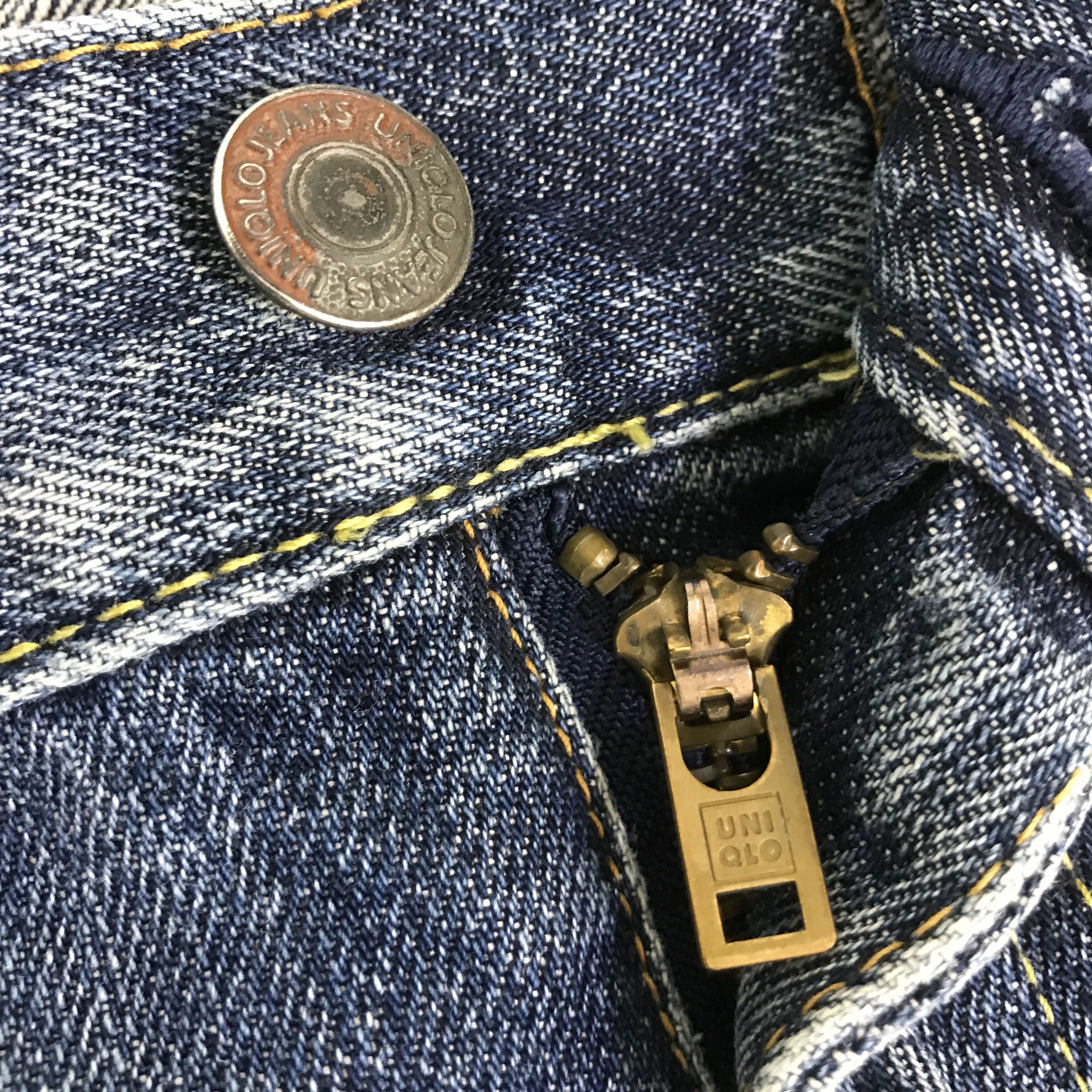 Uniqlo UNIQLO JAPAN DISTRESSED DENIM PANTS K74B18 Size US 30 / EU 46 - 12 Thumbnail