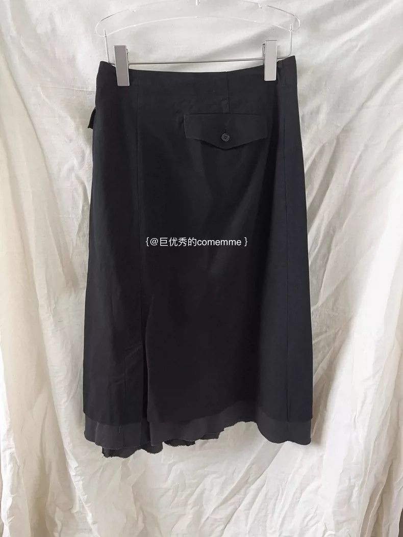 Other Comme Des Garcons size M Kelp Ripple Texture Black Button Size 24" / US 00 / IT 34 - 3 Thumbnail