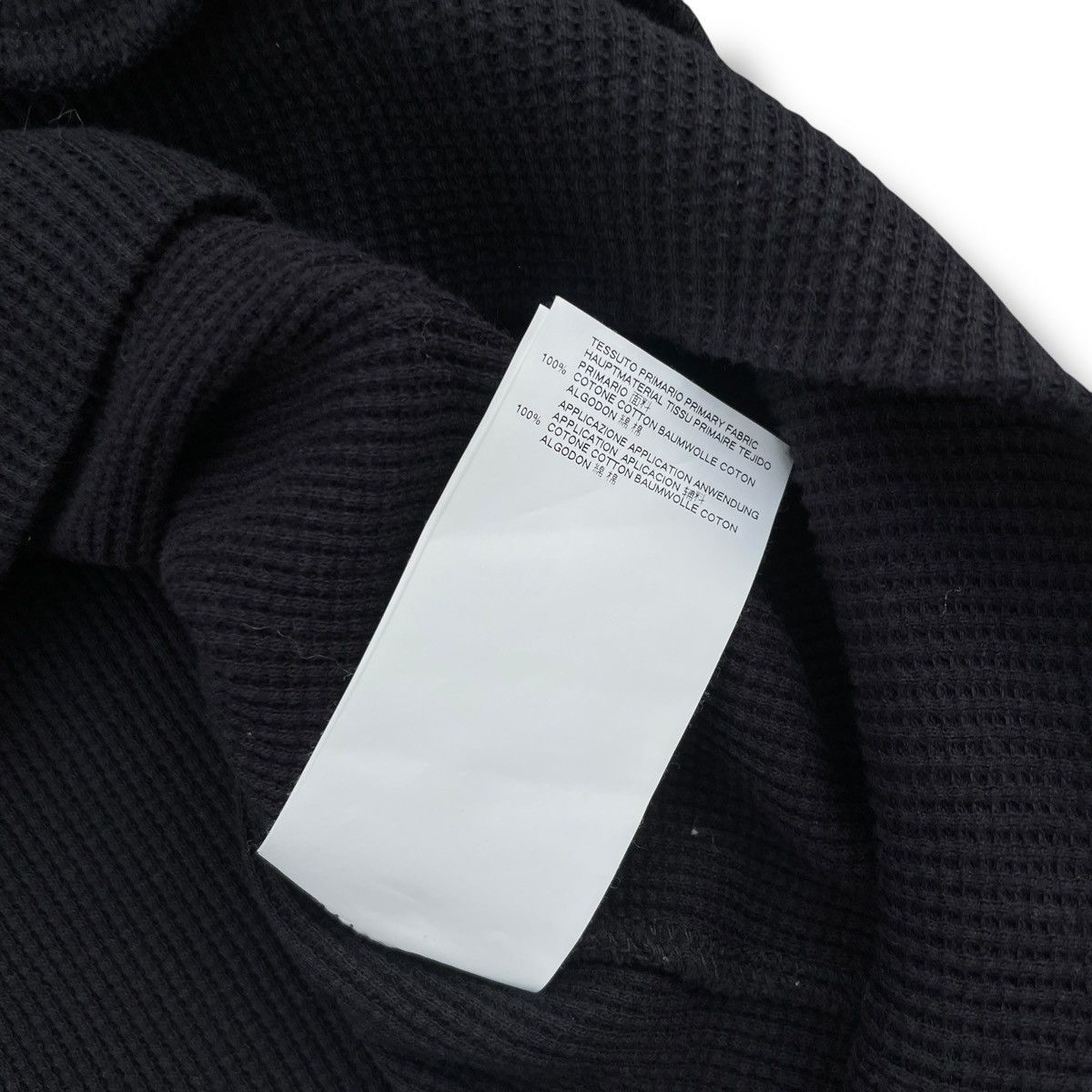 Maison Margiela Maison Margiela S/S18 Waffle Knit Atelier Hoodie Shirt Size US S / EU 44-46 / 1 - 9 Thumbnail