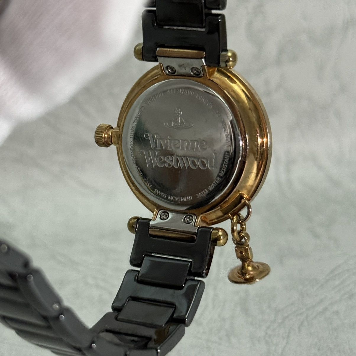 Vivienne Westwood Vivienne westwood Black Orb Belt Watch Size ONE SIZE - 6 Thumbnail