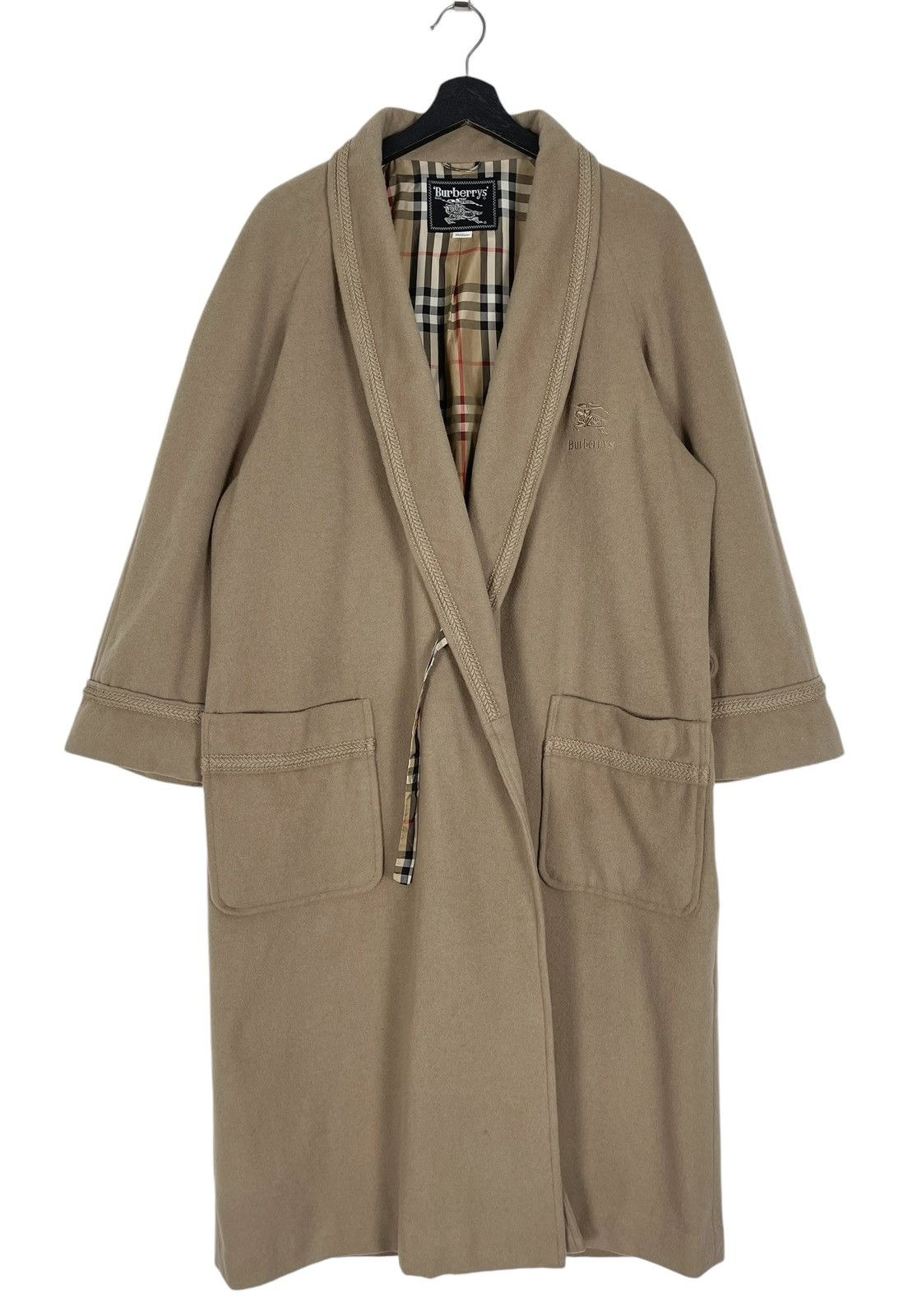 Burberry VINTAGE BURBERRY CHECKERED WOOL ROBE Size US M / EU 48-50 / 2 - 1 Thumbnail