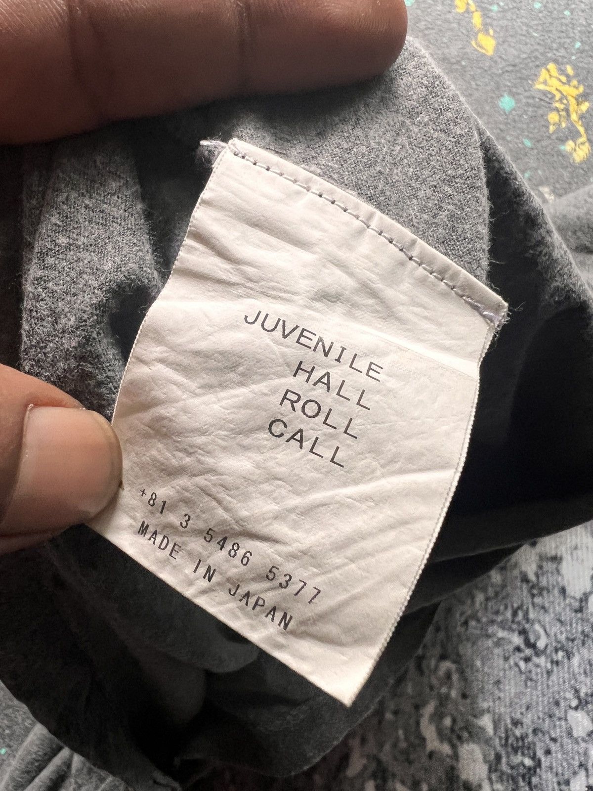 Comme des Garcons × Japanese Brand × Le Grande Bleu (L.G.B.) Juvenile Hall Roll Call Made in Japan Tshirt Size US L / EU 52-54 / 3 - 12 Thumbnail