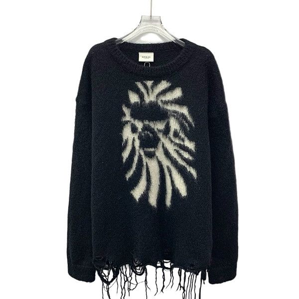 Bape A Bathing Ape Mohair Distressed Sweater Size M Size US M / EU 48-50 / 2 - 1 Thumbnail