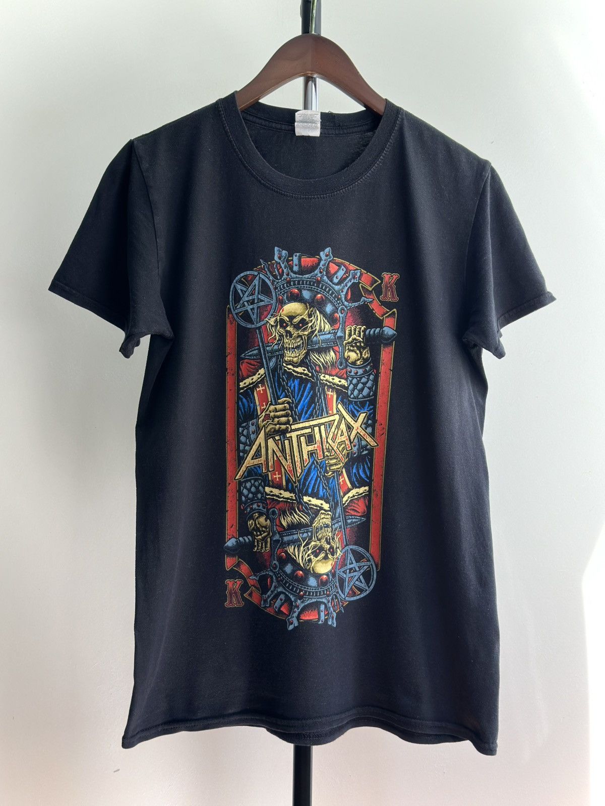 Band Tees × Vintage VINTAGE Y2K ANTHRAX BAND TEE Size US M / EU 48-50 / 2 - 1 Thumbnail