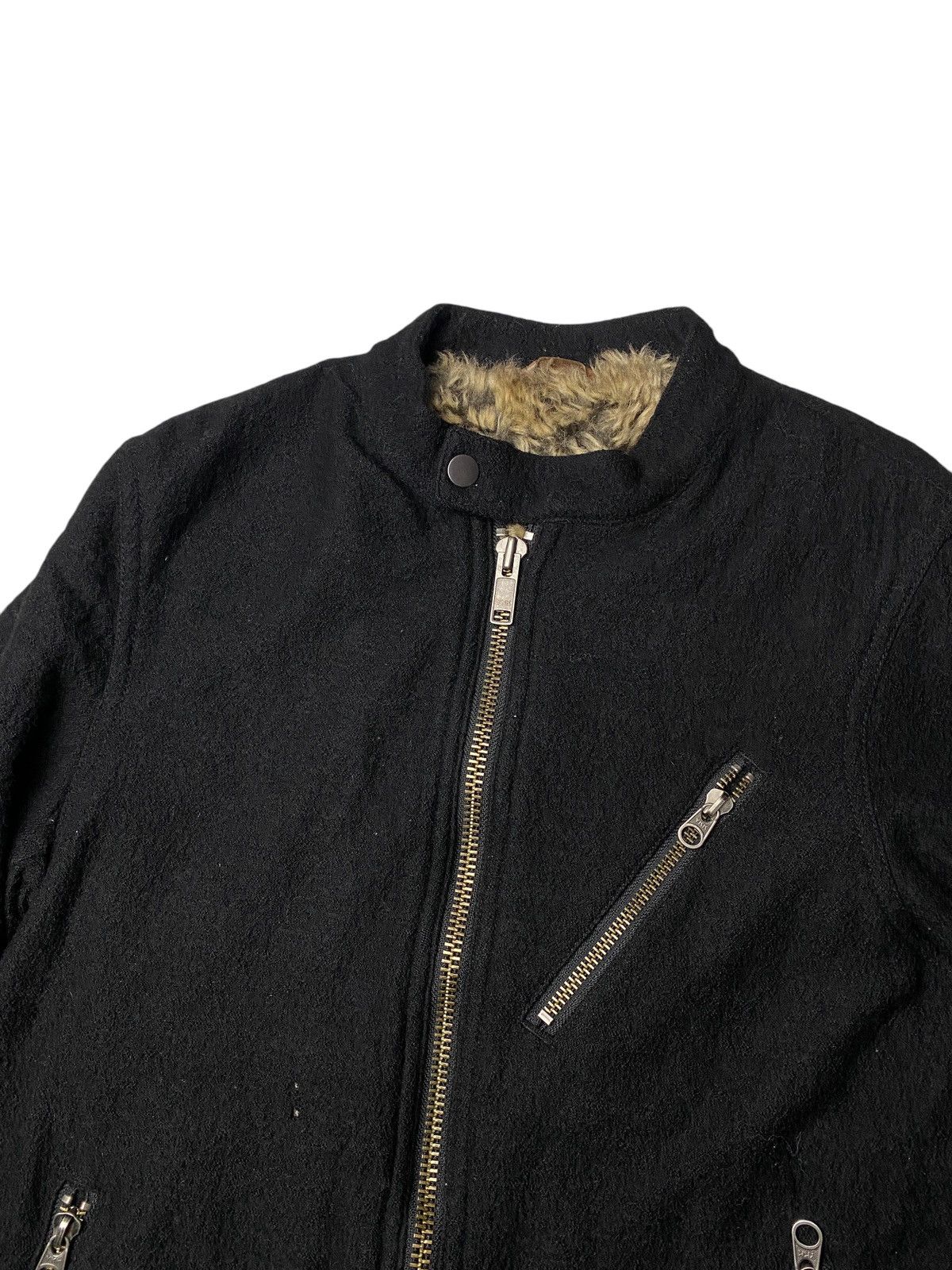 If Six Was Nine 2000's Djournal Standard Fur Multizip Jacket Size US M / EU 48-50 / 2 - 3 Thumbnail