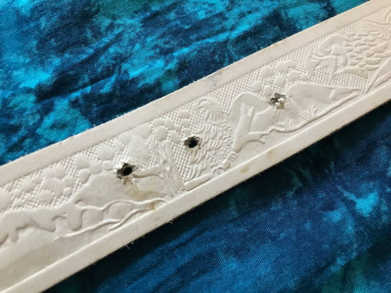 Vintage Y2K Vintage Leather rodeo Cowboy belts made in USA Size 26 - 17 Thumbnail