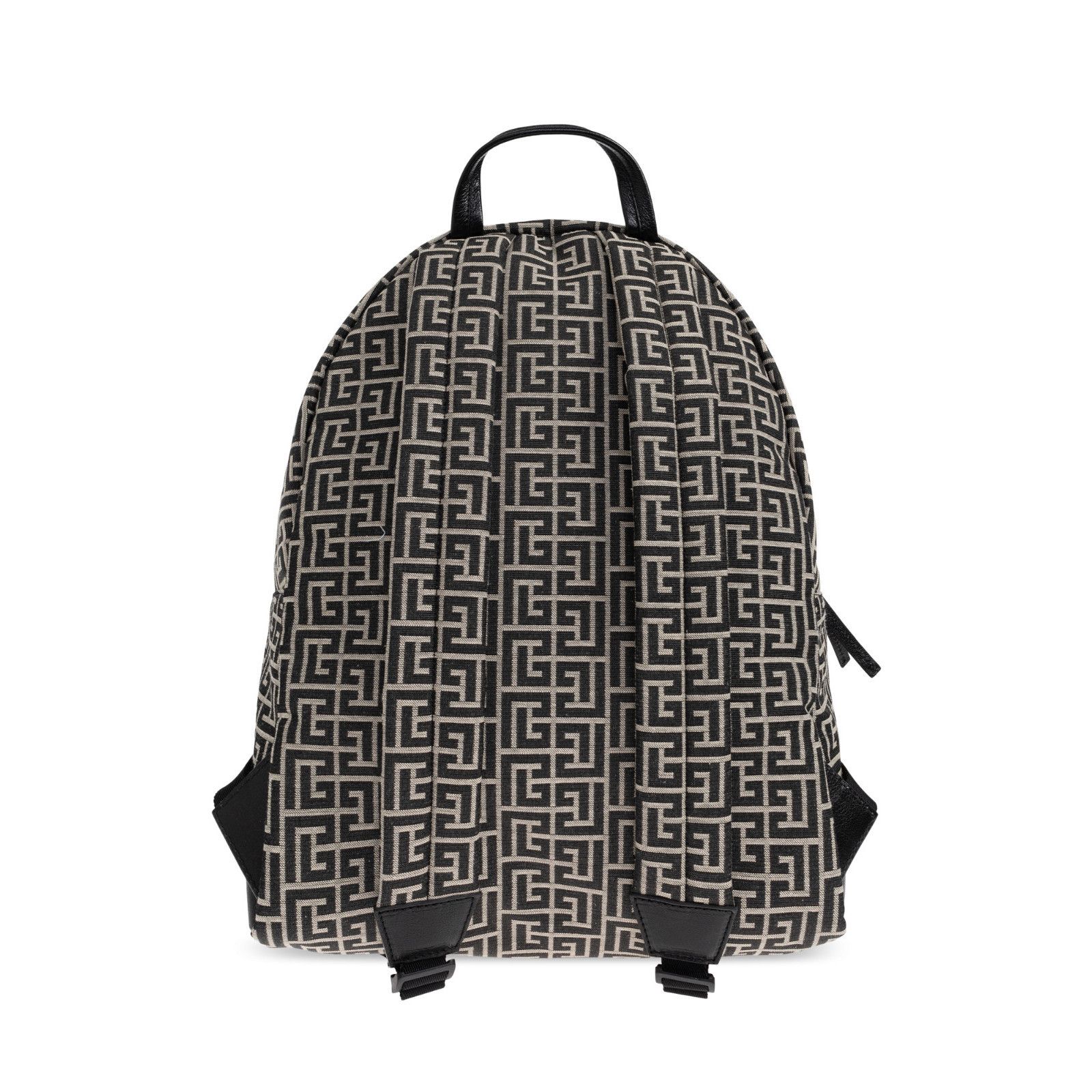 Balmain BALMAIN $2550 Black Pulse Jacquard Backpack New & Authentic Size ONE SIZE - 2 Thumbnail