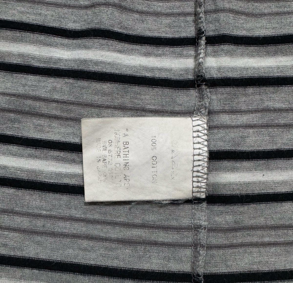 Bape Striped Tee Size US M / EU 48-50 / 2 - 5 Thumbnail