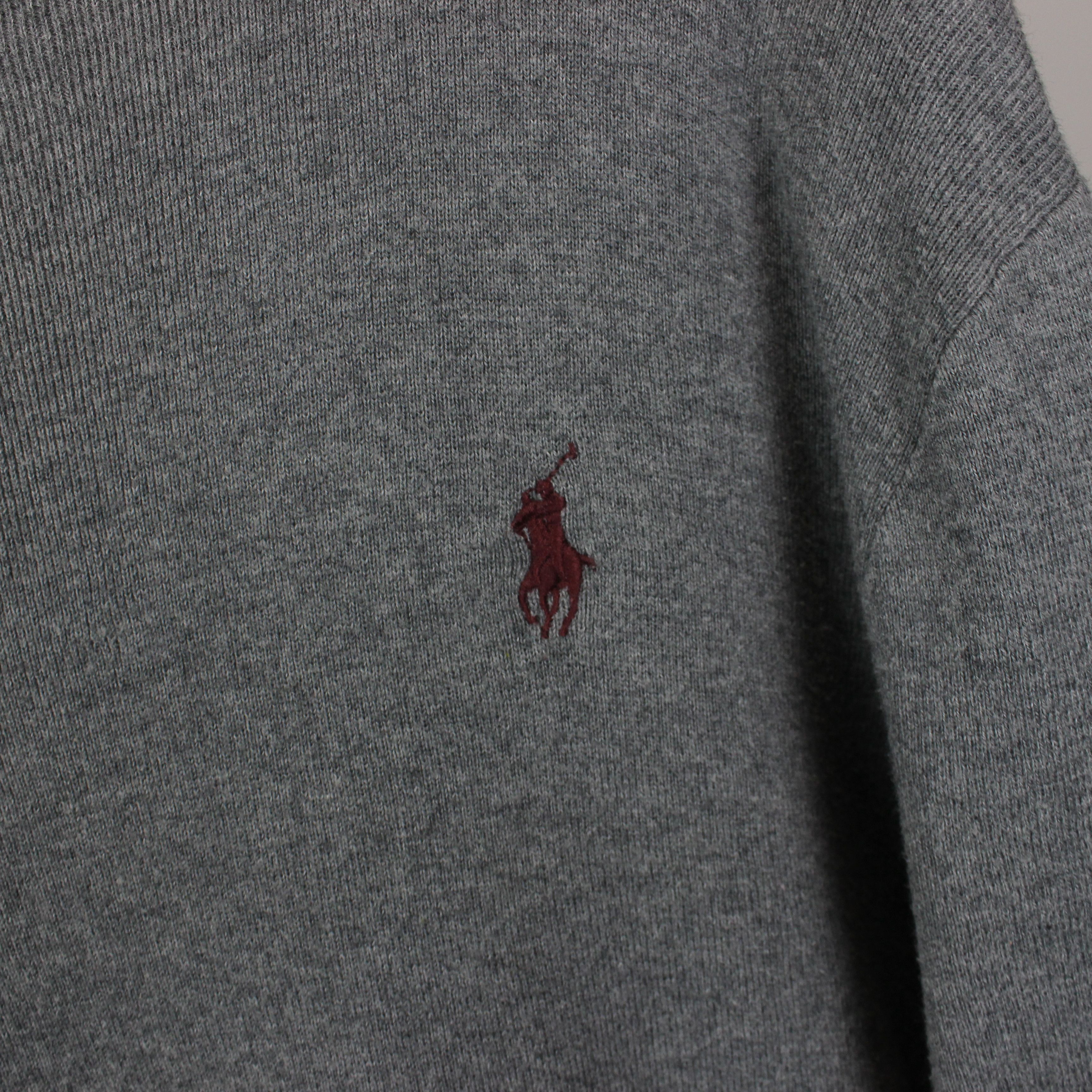 Polo Ralph Lauren PRL polo ralph lauren sweater gray cotton L XL Size US L / EU 52-54 / 3 - 3 Thumbnail