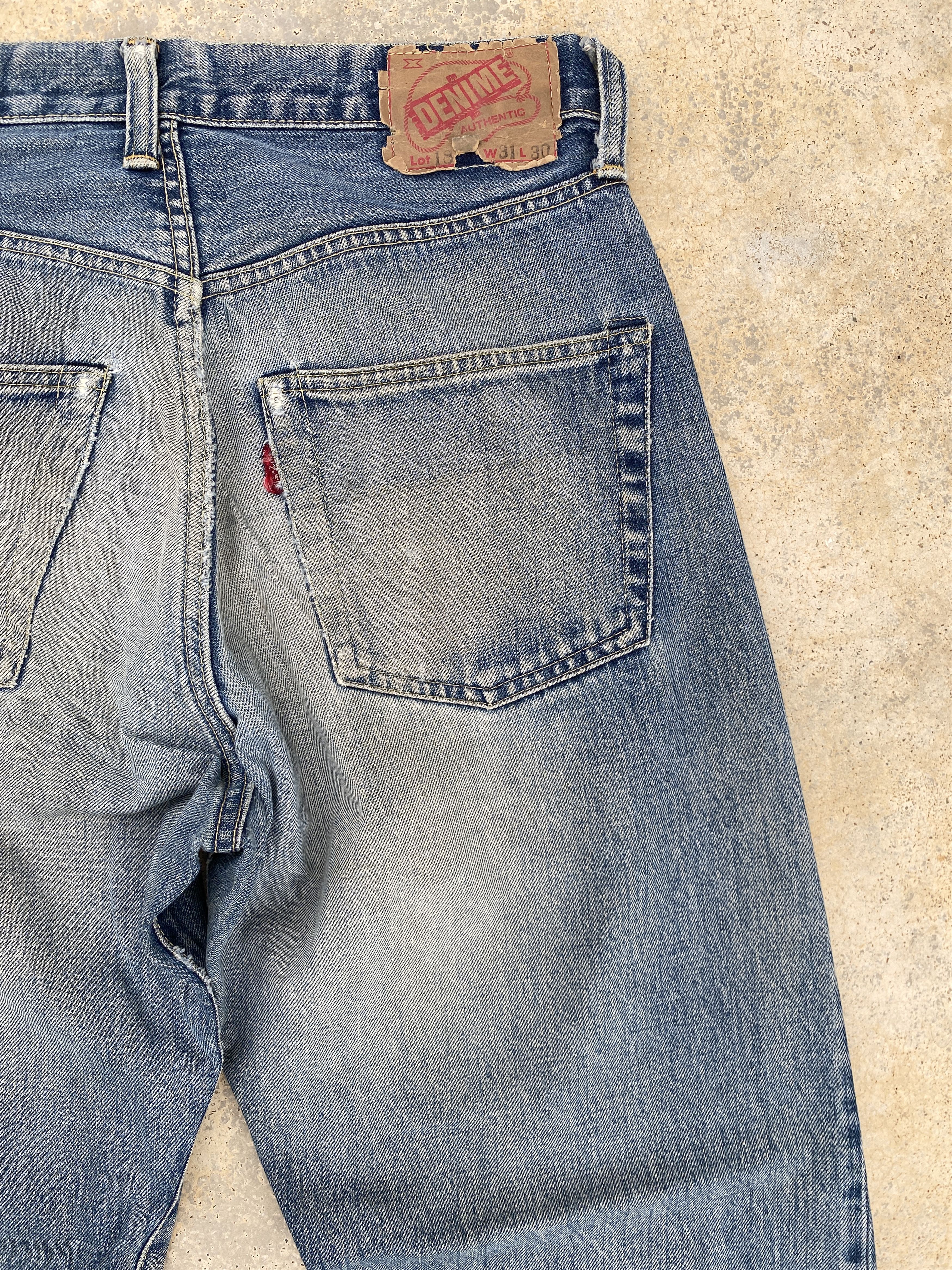 Denime × Japanese Brand Denime Lot 1889 Selvedge Jeans Size US 31 - 7 Thumbnail