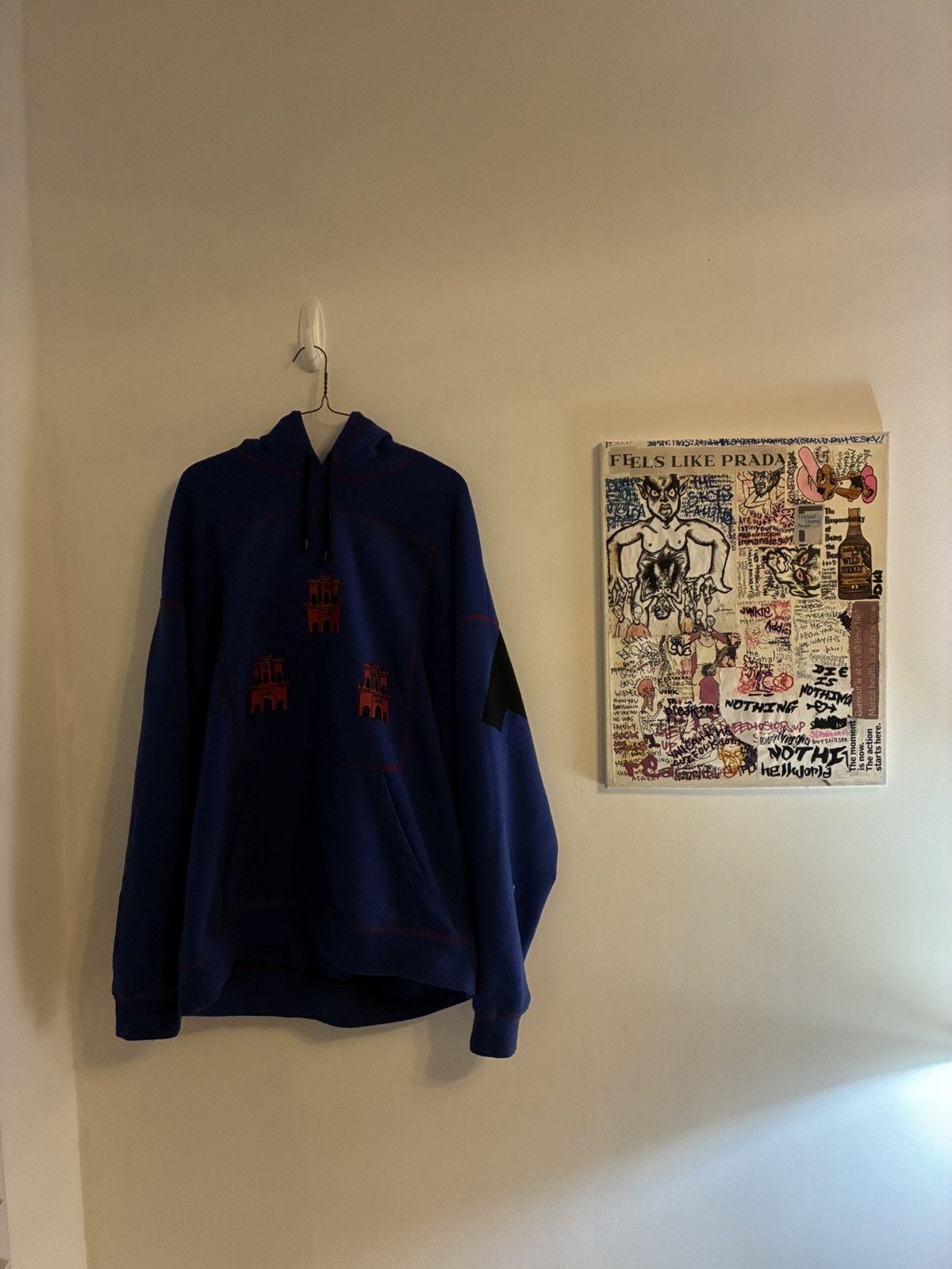 Drain Gang Castle Hoodie 1/60 Size US XL / EU 56 / 4 - 5 Thumbnail