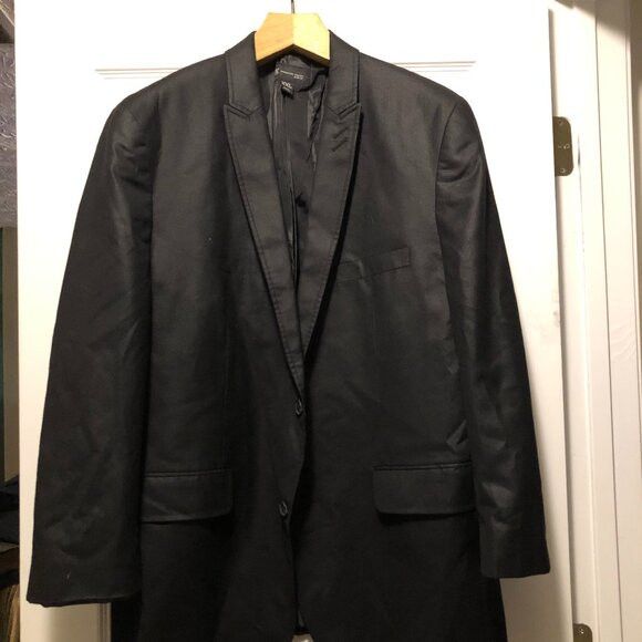 I.N.C INC MEN'S BLACK SPORT COAT BLAZER JACKET SIZE: XXL Size US XXL / EU 58 / 5 - 1 Thumbnail