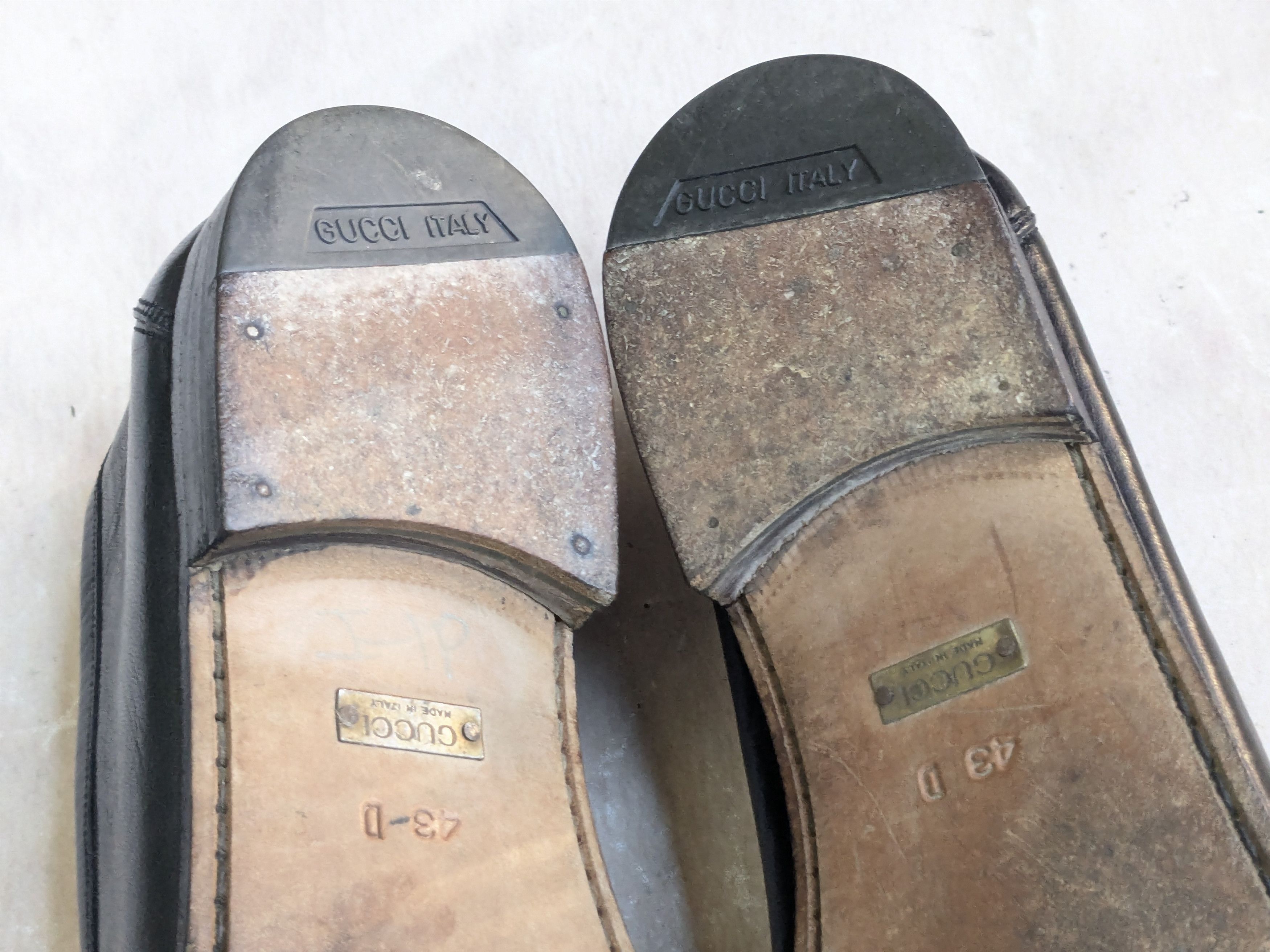 Gucci Gucci Horsebit Loafers Black Leather 9.5 Size US 9.5 / EU 42-43 - 15 Thumbnail