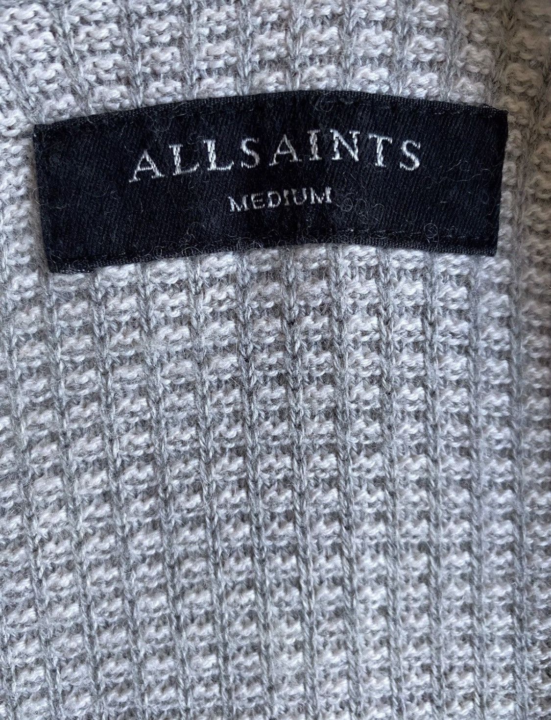 Allsaints Allsaints Heavy Knit Kee Crew Neck Sweater Medium Size US M / EU 48-50 / 2 - 4 Thumbnail