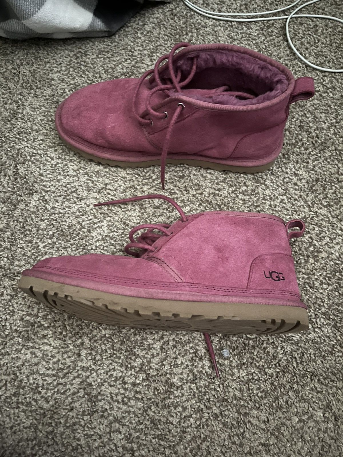 Ugg Uggs pink ankle boots Size US 12 / IT 42 - 3 Thumbnail