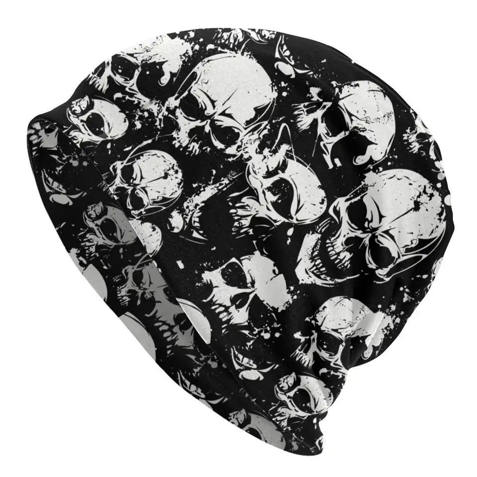 Japanese Brand × Vintage Bonnet Hats Grunge Skulls beanies Size ONE SIZE - 4 Thumbnail