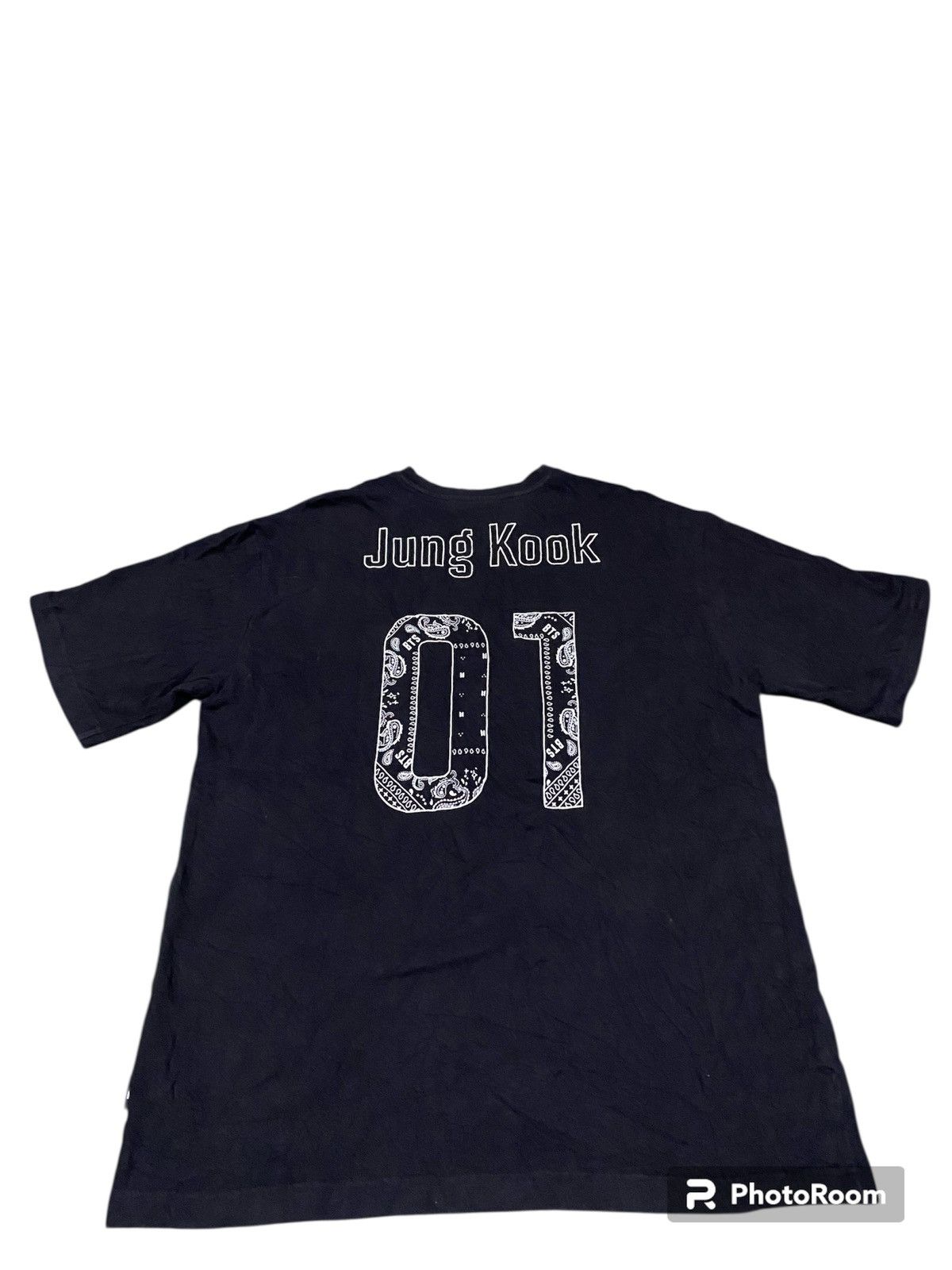 Band Tees Jung Kook BTS TEAM tee Size US XL / EU 56 / 4 - 1 Thumbnail