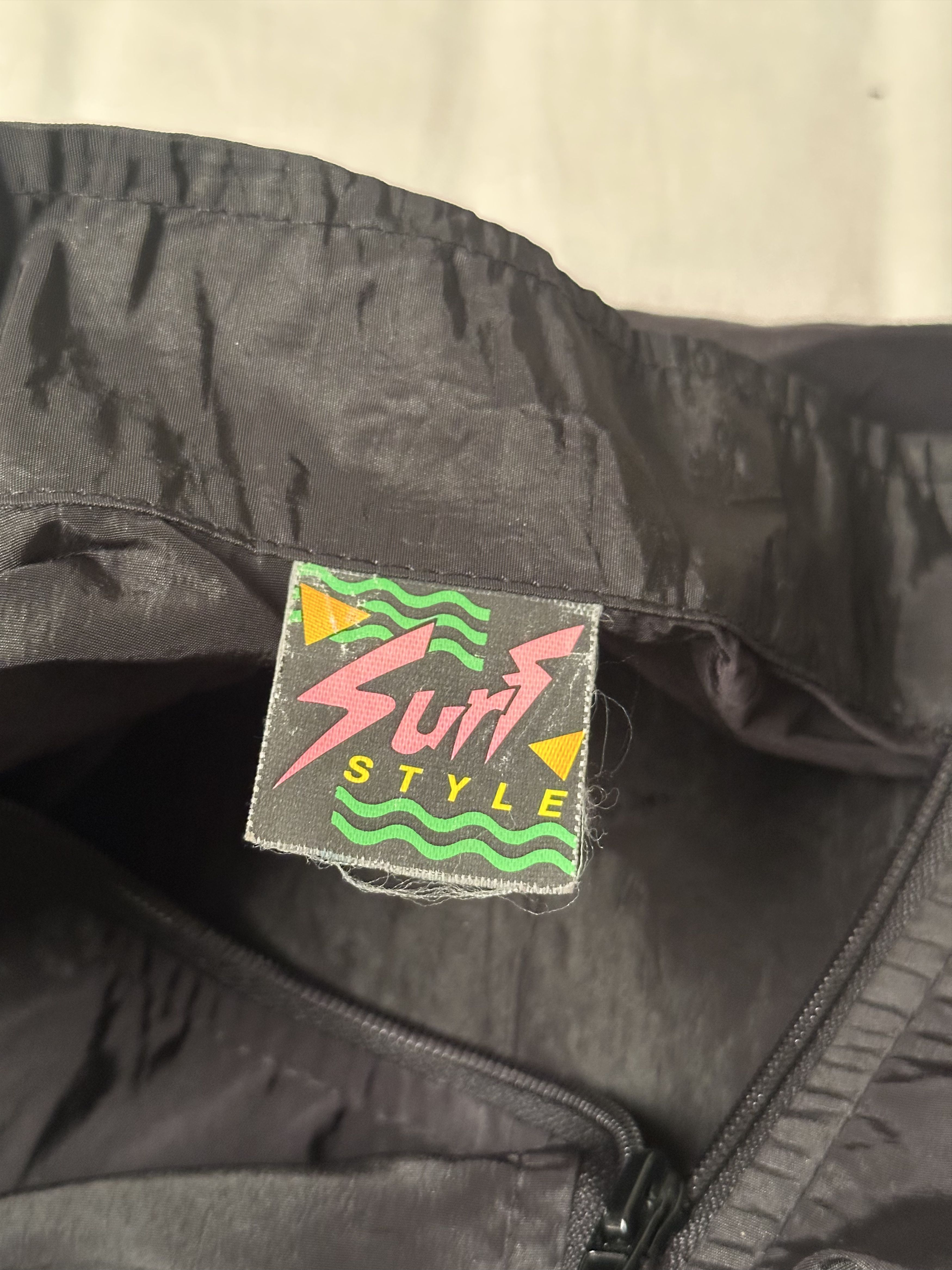 Vintage Vintage 80s Surf Style Neon Windbreaker Jacket Iridescent Size US XXL / EU 58 / 5 - 5 Thumbnail
