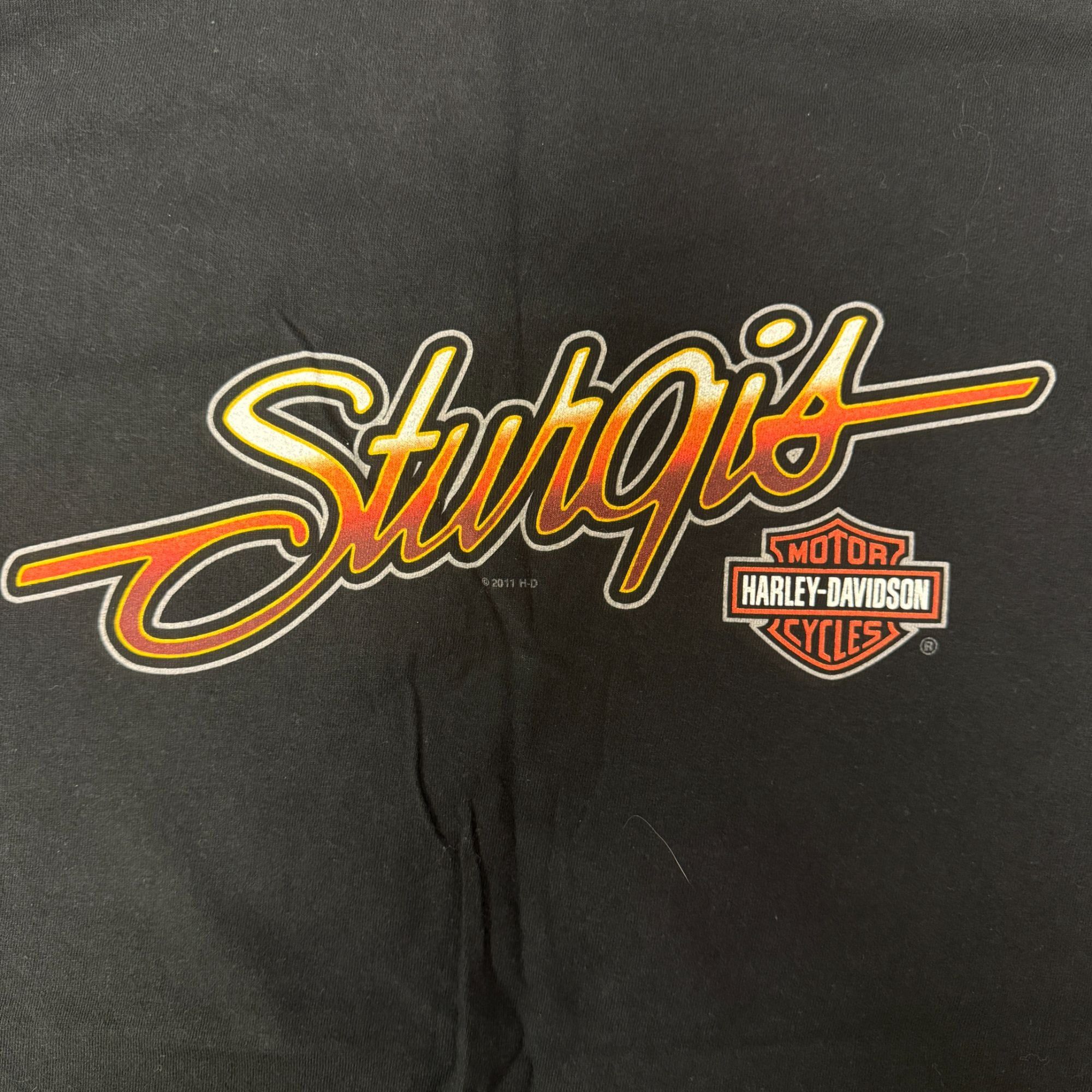 Harley Davidson STURGIS SCENIC WILDLIFE Waterfall Mountains Biker Shirt 3X Size US XXL / EU 58 / 5 - 4 Thumbnail