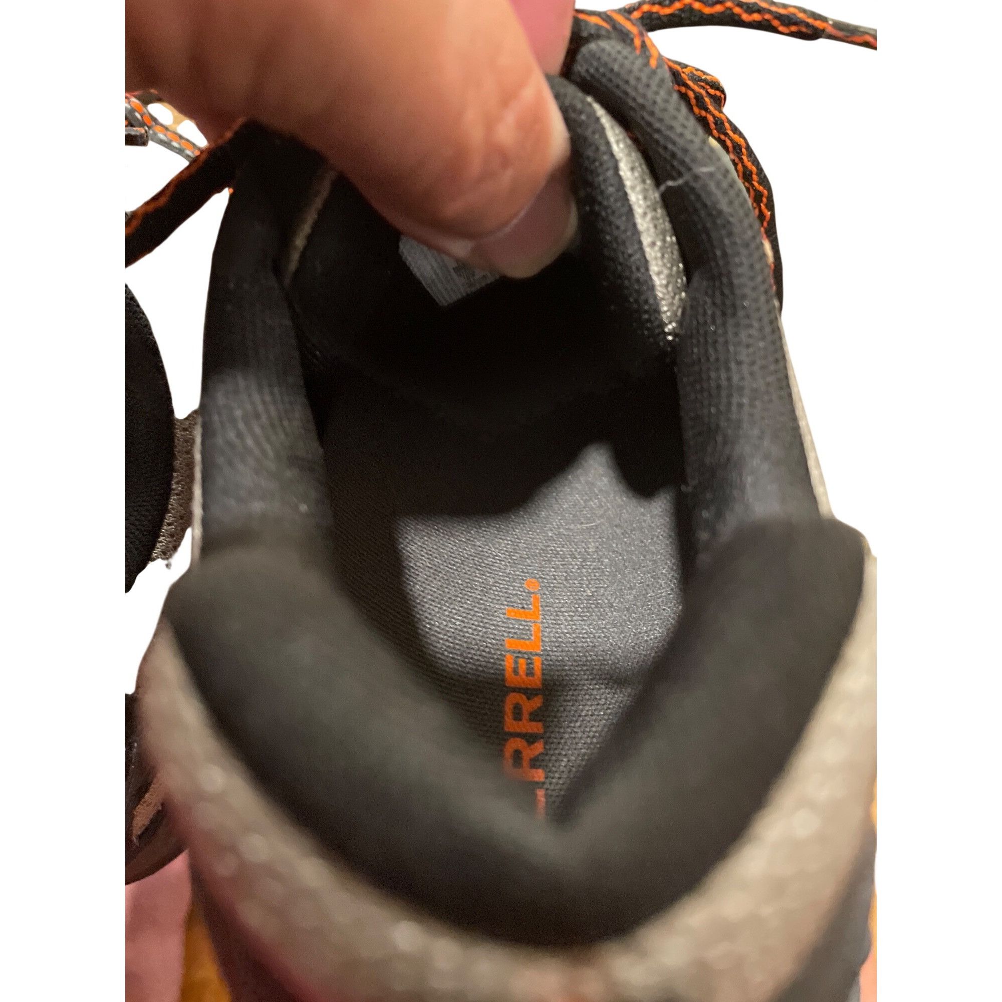 Merrell Merrell Mens brown leather suede walking hiking sneakers sz Size US 8.5 / EU 41-42 - 8 Thumbnail