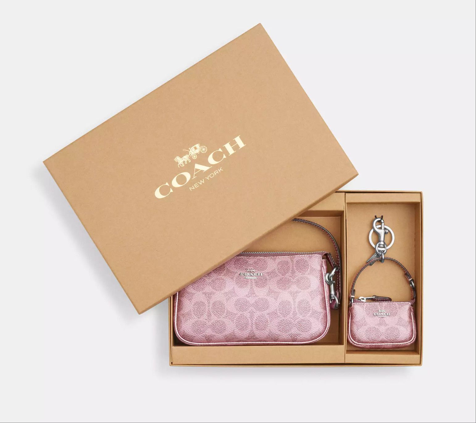 Coach Boxed Nolita 19 And Nolita Bag Charm Set CCK96 Size ONE SIZE - 11 Thumbnail