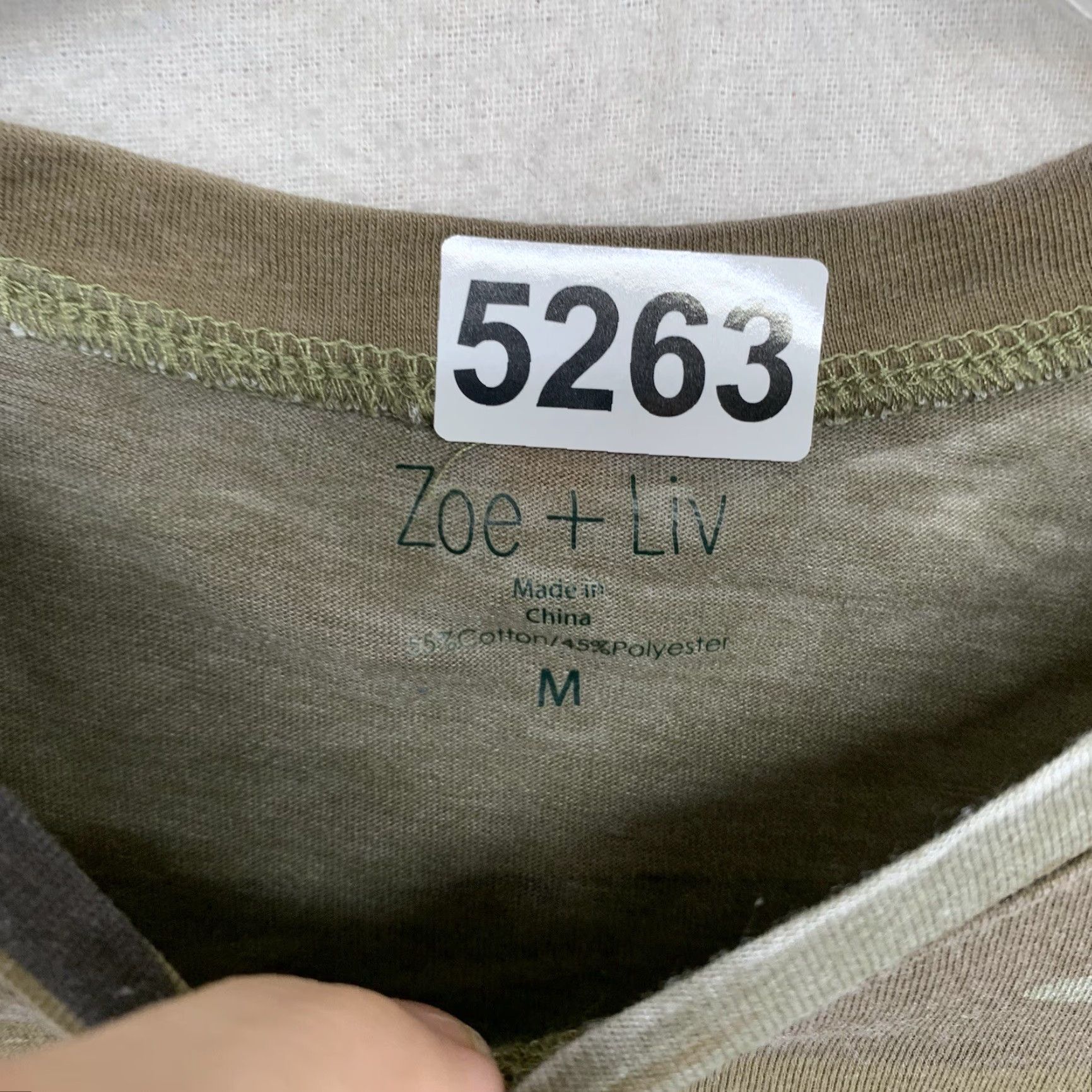 AMO Super Thin Women’s Camouflage T Shirt Pocket Zoe + Liv Medium Size M / US 6-8 / IT 42-44 - 6 Thumbnail
