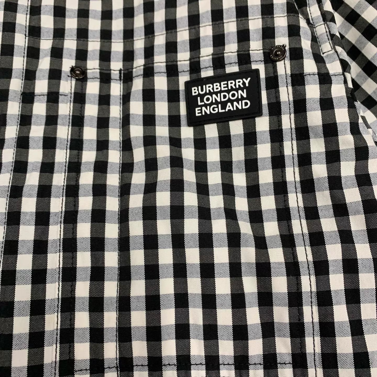 Burberry Burberry check black and white shirt jacket size S Size US S / EU 44-46 / 1 - 7 Thumbnail