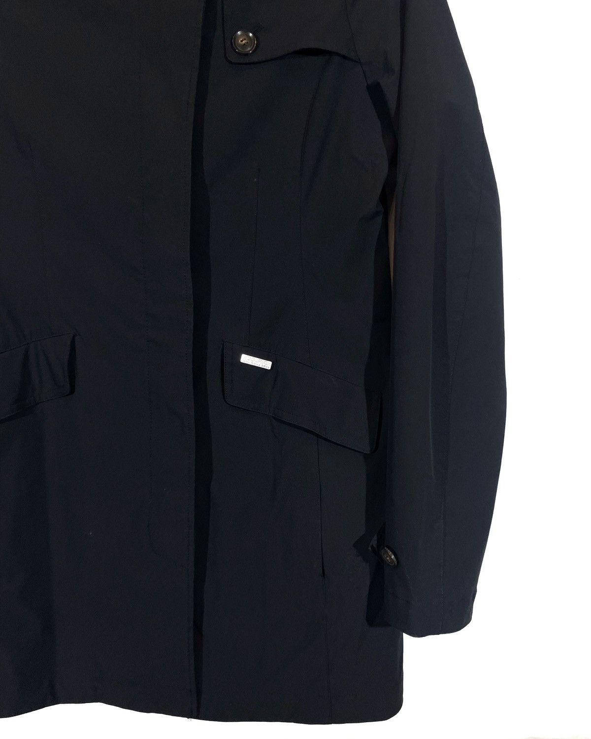 Goretex × Woolrich Woolen Mills Woolrich Blue Women Nylon Waterproof Coat Pertex Quantum M Size M / US 6-8 / IT 42-44 - 3 Thumbnail