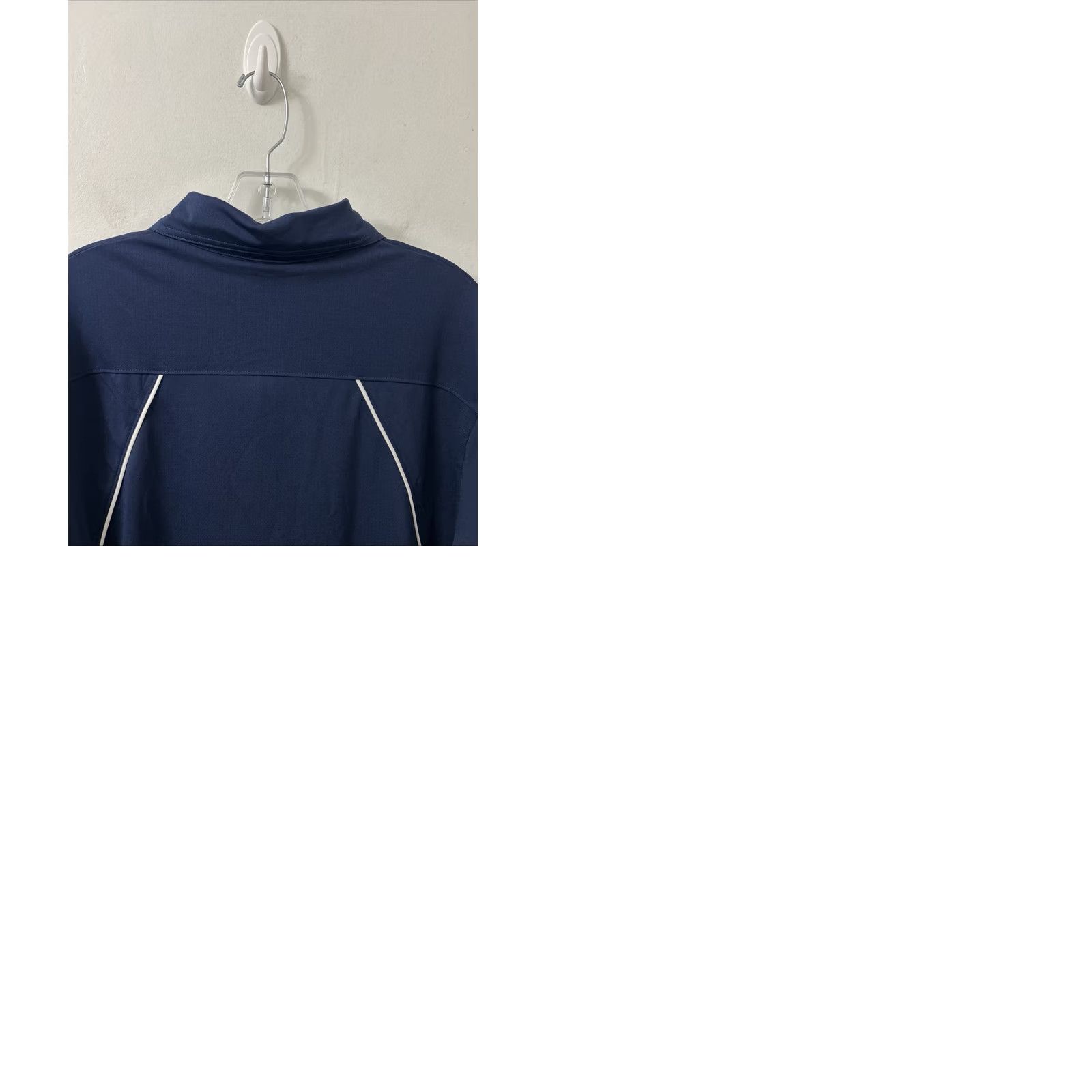 Nike Nike Dri-FIT Elite Long Sleeve Polo Mens S Navy Connecticut UConn 1/4 Zip NWT Size US S / EU 44-46 / 1 - 9 Thumbnail