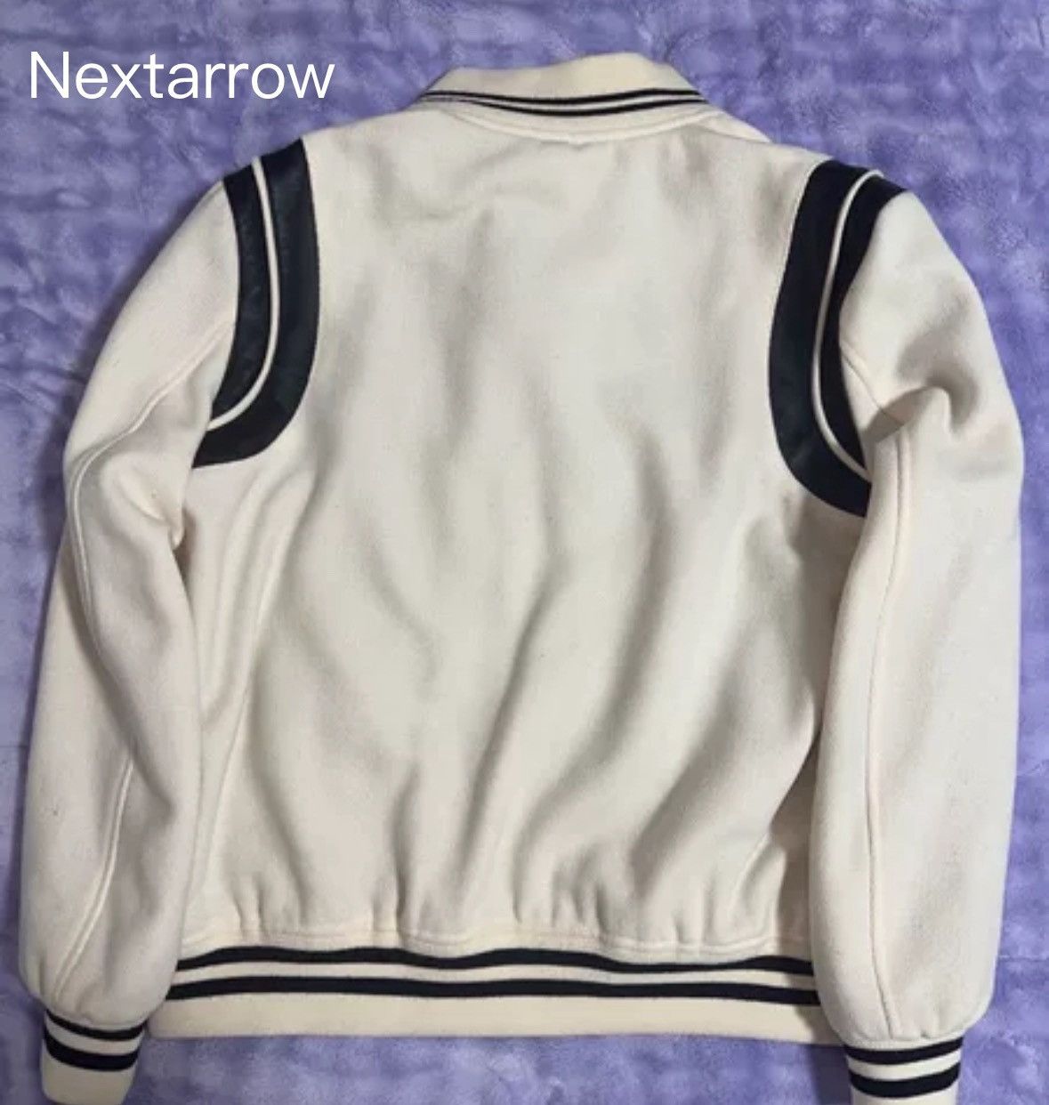 Saint Laurent Paris × Yves Saint Laurent SAINT LAURENT striped single breasted casual long jacket Size US L / EU 52-54 / 3 - 2 Thumbnail