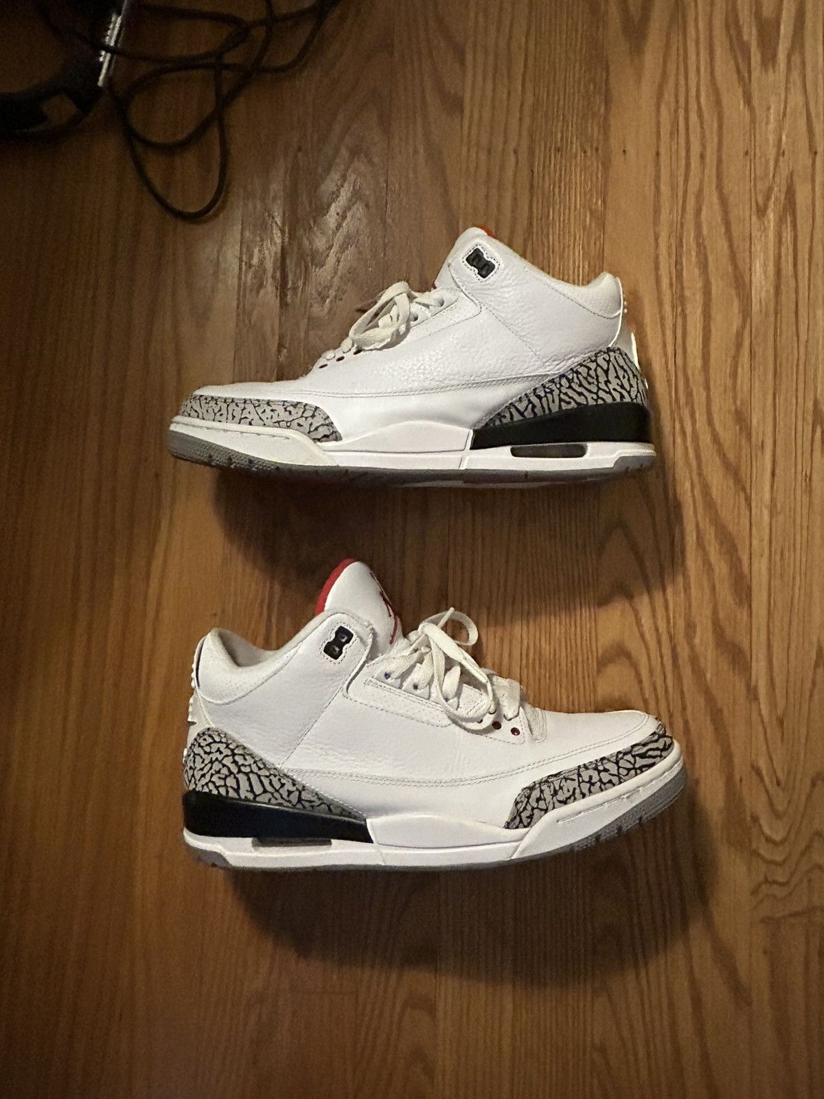 Air Jordan 3 Retro White Cement 88' Dunk Contest Size 11, image size:1200x1600