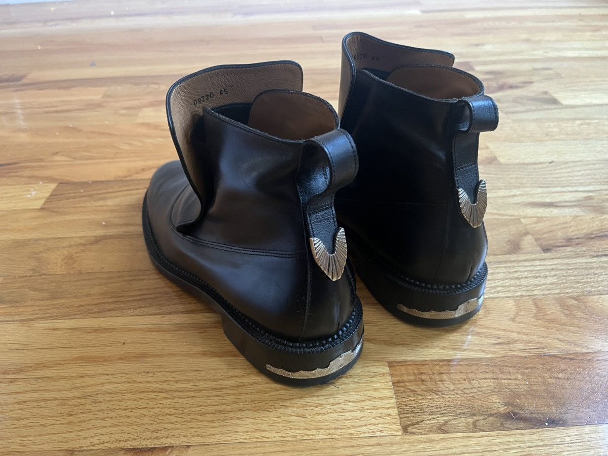 TOGA VIRILIS Toga Virilis Mens Black Concealed Gussets Chelsea Boots Size US 11.5 / EU 44-45 - 1 Thumbnail