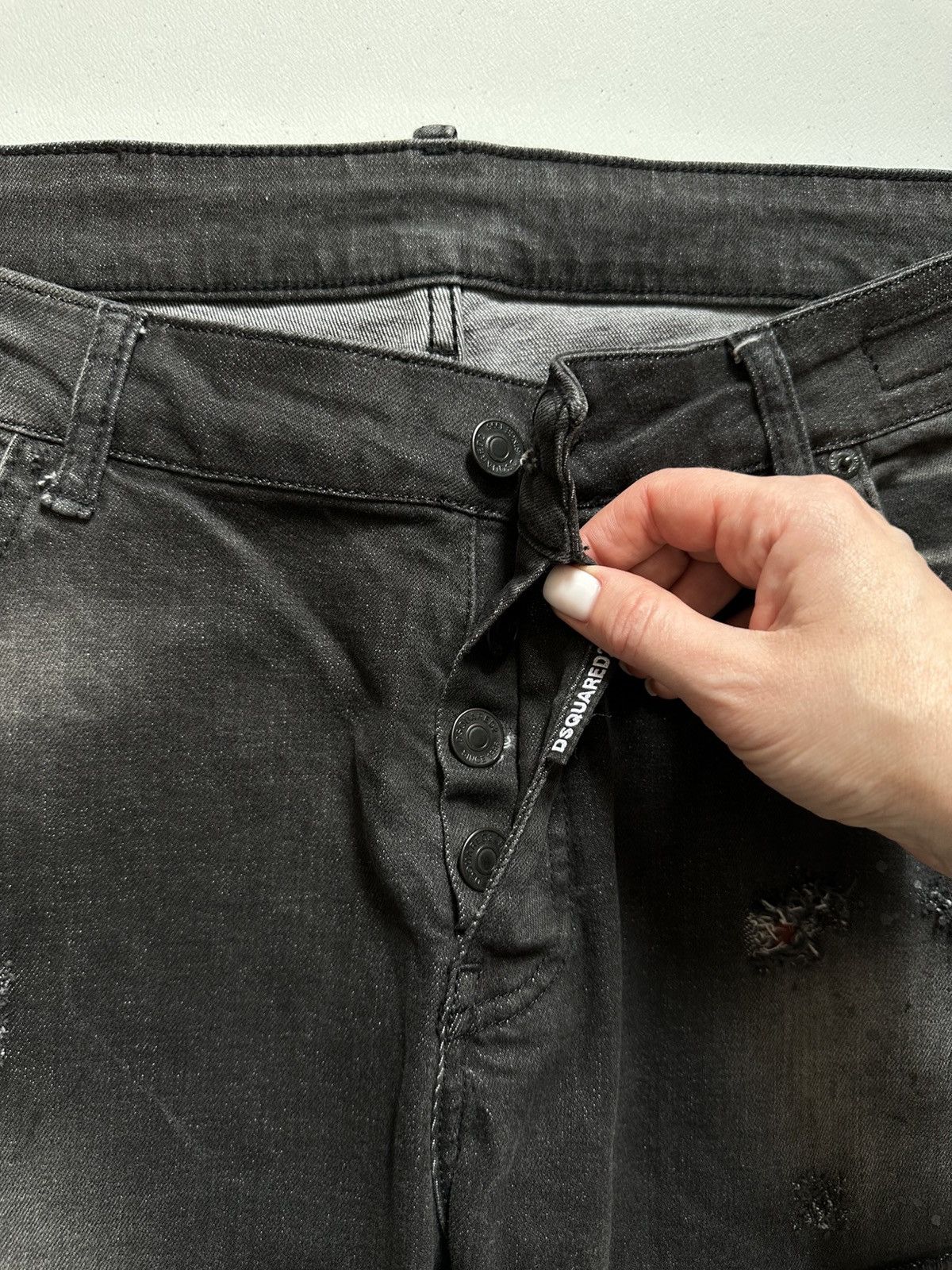 Dsquared2 Dsquared 2 Avant Garde Jeans If Six Was Nine Size US 33 - 9 Thumbnail