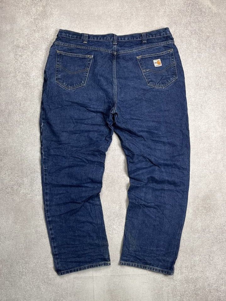 Vintage Carhartt Baggy Denim Workwear Jeans Y2K 42x32