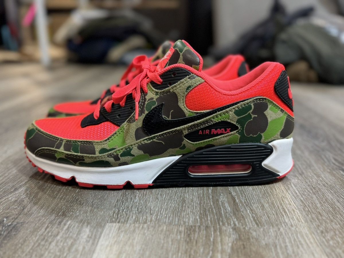 Nike × atmos NIKE ATMOS REVERSE DUCK CAMO AIR MAX 90 Size US 14 / EU 47 - 1 Thumbnail