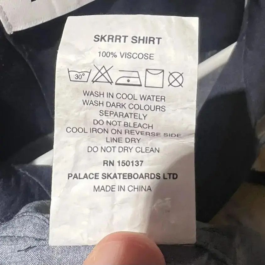 Palace Palace SKKRT Shirt FW23 Size US XL / EU 56 / 4 - 8 Thumbnail