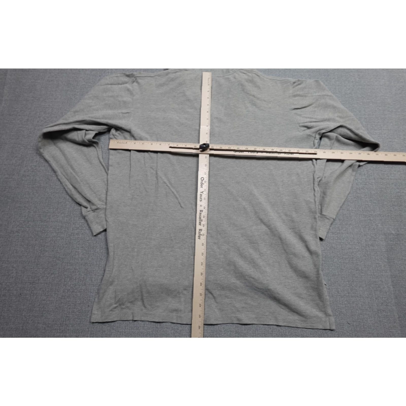 Polo Ralph Lauren VINTAGE Polo Sport Ralph Lauren Polo Men L Gray Long Sleeve Pocket Flags Shirt Size US L / EU 52-54 / 3 - 5 Thumbnail
